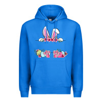 True Royal Easter bunny name frame Premium Hoodie - OliviaCreatesArt