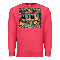 Cardinal Mama with sunflowers Premium Sweatshirt - FaDigitalArtStudio