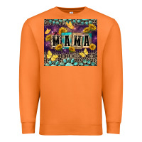 Carrot Mama with sunflowers Premium Sweatshirt - FaDigitalArtStudio