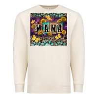 Sandshell Mama with sunflowers Premium Sweatshirt - FaDigitalArtStudio