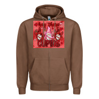 Chestnut Hey there Cupids with gnomies tumbler Zipper Hoodie - HowdyJamesFarm