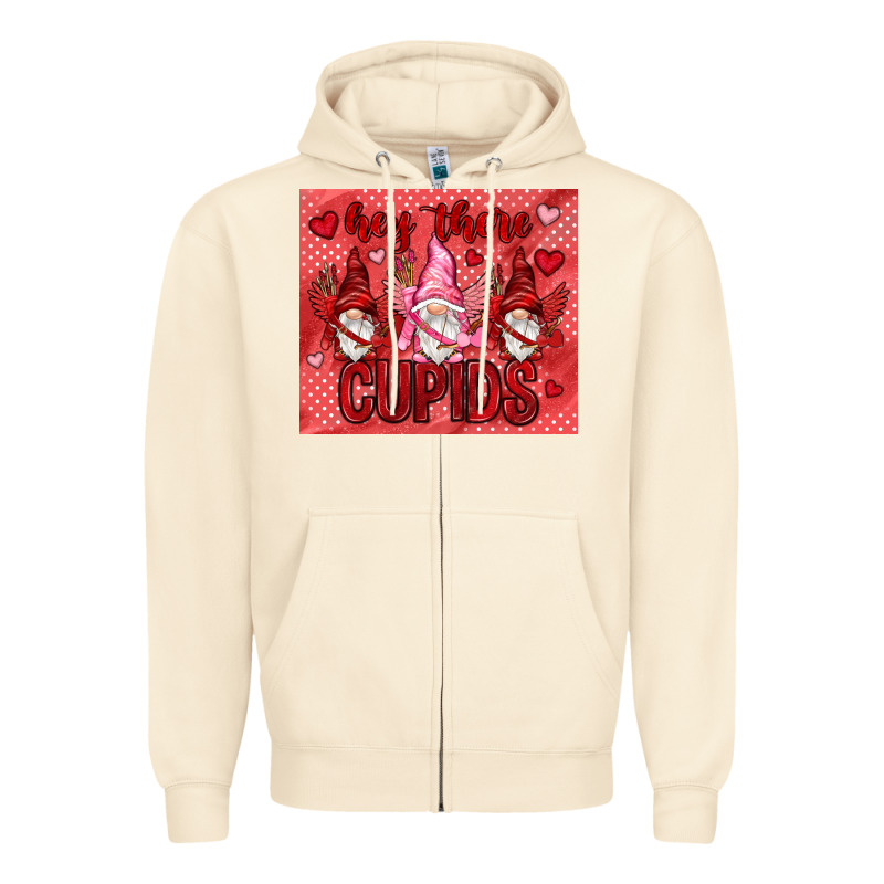 Hey There Cupids With Gnomies Tumbler Zipper Hoodie by HowdyJamesFarm | Teevron