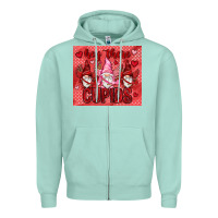 Seafoam Hey there Cupids with gnomies tumbler Zipper Hoodie - HowdyJamesFarm