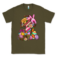 Army Green He Is Risen Classic Tee - BundleAndBundleShop