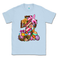 Dusty Blue He Is Risen Classic Tee - BundleAndBundleShop