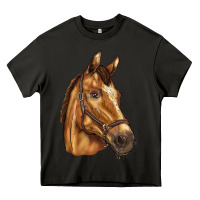 Asphalt horse Heavy Core Tee - BarkalooDesign