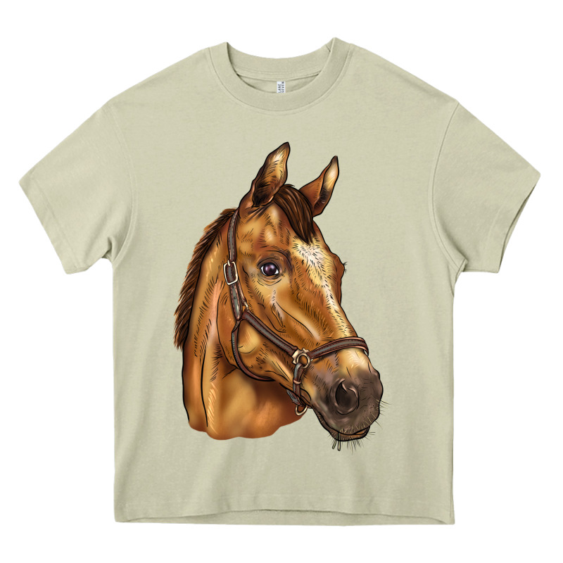 Horse Heavy Core Tee by BarkalooDesign | Teevron