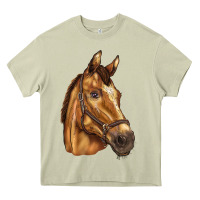 Mossy horse Heavy Core Tee - BarkalooDesign