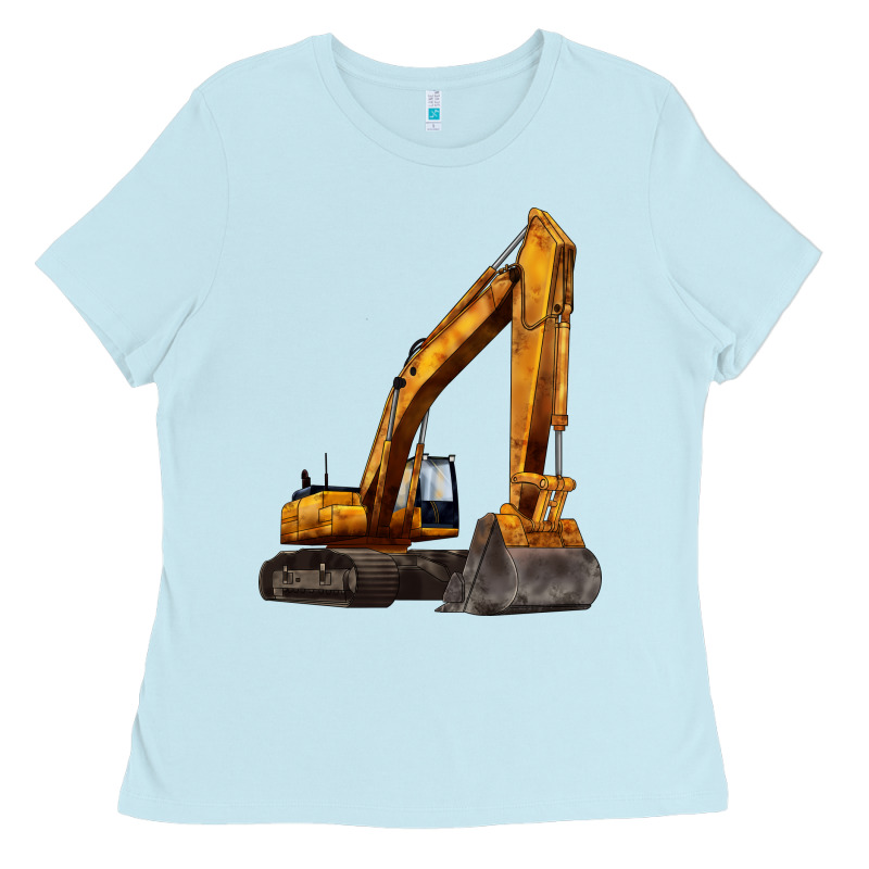 Excavator Ladies Tee by LillyAllenDesigns | Teevron