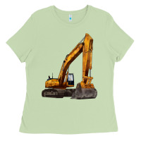 Matcha excavator Ladies Tee - LillyAllenDesigns