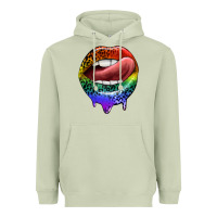 Matcha rainbow lips pride Heavyweight Hoodie - FaDigitalArtStudio