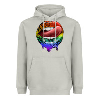 Moon Dust rainbow lips pride Heavyweight Hoodie - FaDigitalArtStudio
