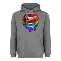 Storm rainbow lips pride Heavyweight Hoodie - FaDigitalArtStudio