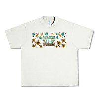 Pistachio teacher of tiny humans libbey glass Urban Heavy Tee - BundleAndBundleShop