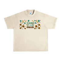 Sandshell teacher of tiny humans libbey glass Urban Heavy Tee - BundleAndBundleShop