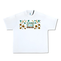 White teacher of tiny humans libbey glass Urban Heavy Tee - BundleAndBundleShop