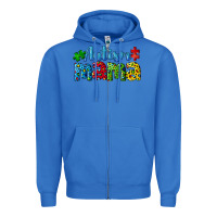 True Royal autism mama Zipper Hoodie - CowGirlArtShop