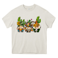 Cream western gnomes with cactus Heavy Core Tee - AdoDesignShop