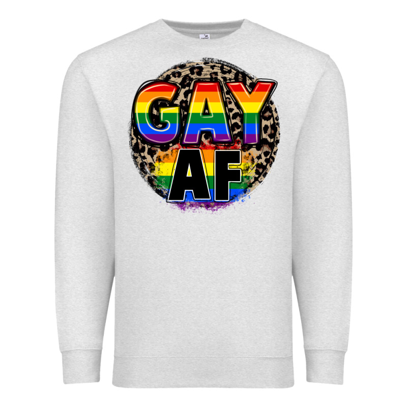 Gay Af Premium Sweatshirt by FaDigitalArtStudio | Teevron