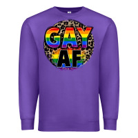Purple Gay af Premium Sweatshirt - FaDigitalArtStudio