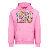 Fuchsia Pink lunch lady easter Urban Hoodie - CowhideDigitalArt