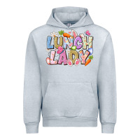 Heather Grey lunch lady easter Urban Hoodie - CowhideDigitalArt