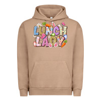Pigment Burro lunch lady easter Urban Hoodie - CowhideDigitalArt