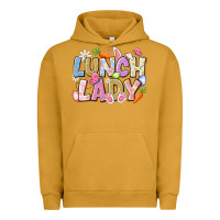 Pigment Peanut Butter lunch lady easter Urban Hoodie - CowhideDigitalArt