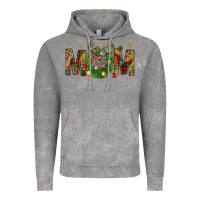 Western Mom With Reindeer Vintage Hoodie | Teevron