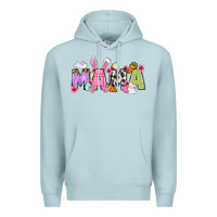 Blue Mist Easter mama Premium Hoodie - OliviaCreatesArt