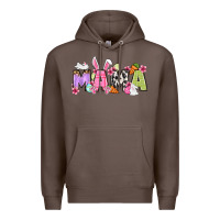 Coffee Easter mama Premium Hoodie - OliviaCreatesArt