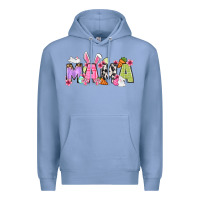 Colony Blue Easter mama Premium Hoodie - OliviaCreatesArt