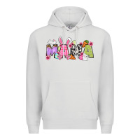 Dove Grey Easter mama Premium Hoodie - OliviaCreatesArt