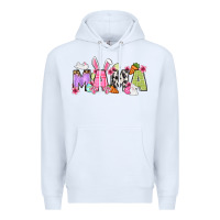 White Easter mama Premium Hoodie - OliviaCreatesArt