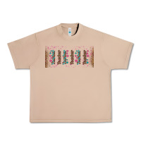 Burro teacher gemstone and pink flower libbey glass Urban Heavy Tee - BundleAndBundleShop
