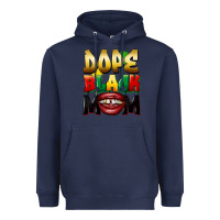 Navy Dope black mom Heavyweight Hoodie - FaDigitalArtStudio
