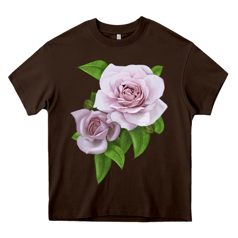 Silver Lining Rose Heavy Core Tee by LillyAllenDesigns | Teevron