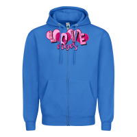 True Royal Love vibes Valentine's Day Zipper Hoodie - HowdyJamesFarm