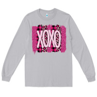 Moon Dust Love Xoxo Brushstrokes Valentines Long Sleeve Tee - Bettercallsaul