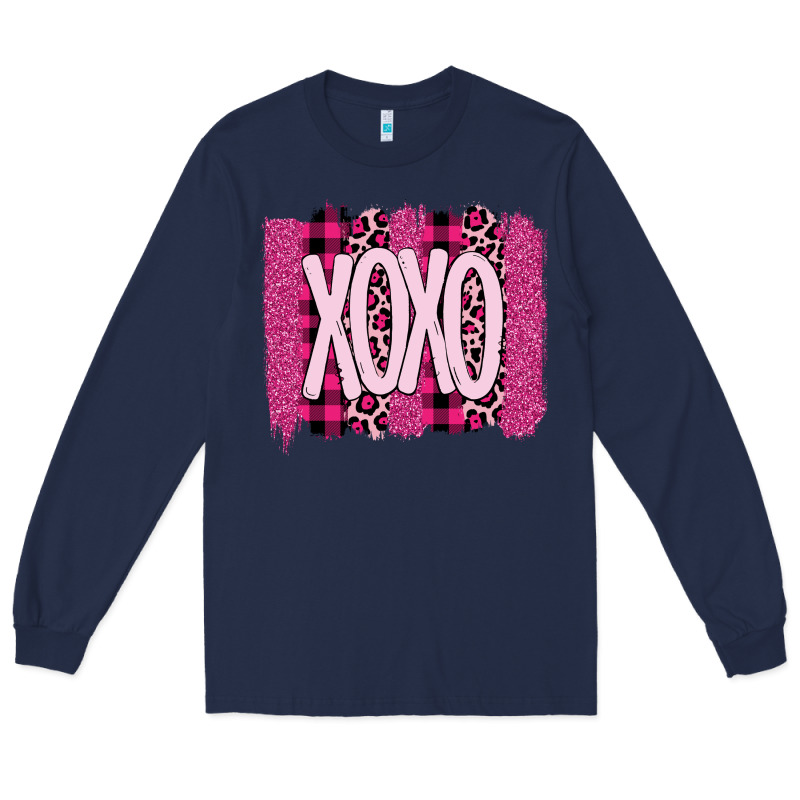 Love Xoxo Brushstrokes Valentines Long Sleeve Tee by Bettercallsaul | Teevron
