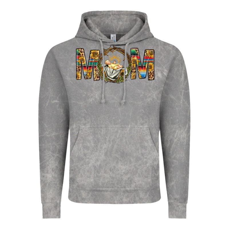 Western Mom With Baby Jesus Vintage Hoodie by BundleAndBundleShop | Teevron