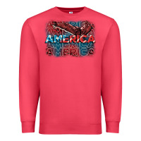 Cardinal America america america america 4th of july Premium Sweatshirt - FaDigitalArtStudio