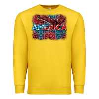 Lemon America america america america 4th of july Premium Sweatshirt - FaDigitalArtStudio