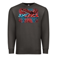 Smoke America america america america 4th of july Premium Sweatshirt - FaDigitalArtStudio