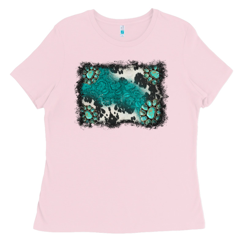 Gemstones Background Ladies Tee by BarkalooDesign | Teevron