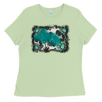 Matcha gemstones background Ladies Tee - BarkalooDesign