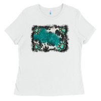 White gemstones background Ladies Tee - BarkalooDesign