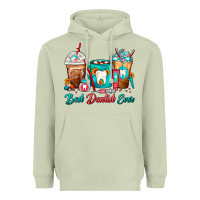 Matcha Best Dentist Ever Dentist Coffee Cups Heavyweight Hoodie - FaDigitalArtStudio