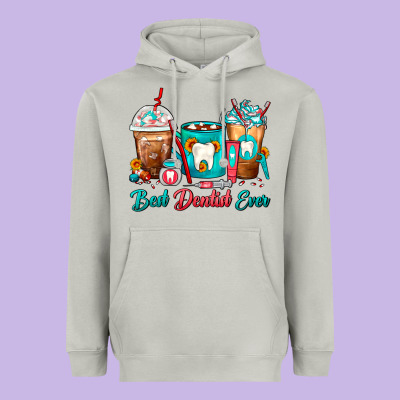 Best Dentist Ever Dentist Coffee Cups Heavyweight Hoodie Designed By Fadigitalartstudio