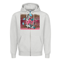 Dove Grey cancer awareness anchor Zipper Hoodie - CowGirlArtShop